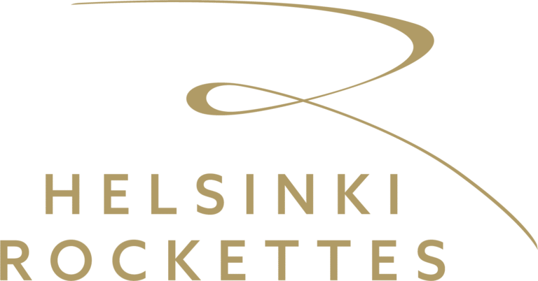 Helsinki Rockettesin kultainen logo