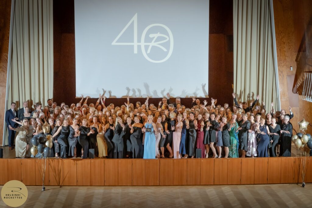 Rockettes juhli joukkueen 40-vuotista historiaa syksyllä 2024.