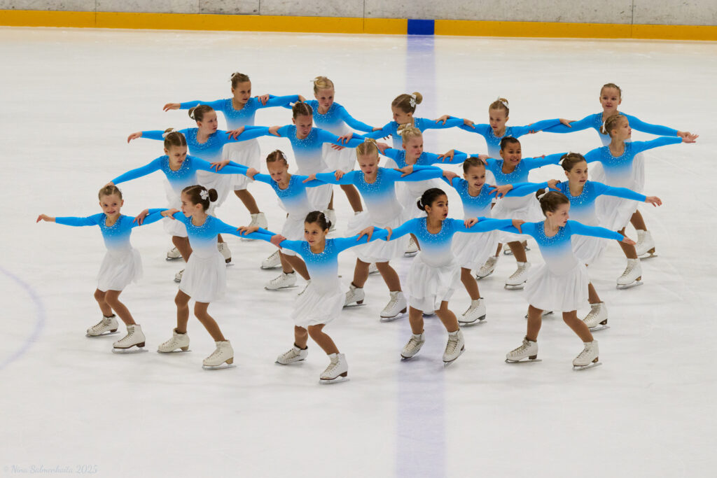 MiniSparkles 2025-2026 Lumihiutaleet lokakuussa 2025 Synchrofestissä