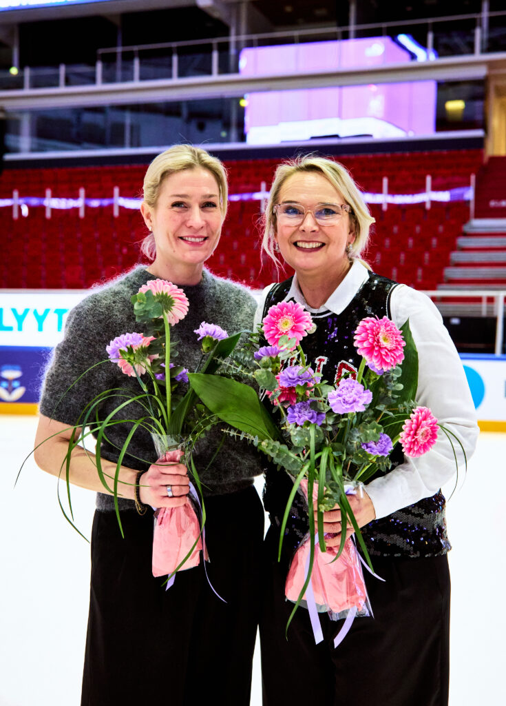 Kaisa Arrateig ja Nina Sandsund.