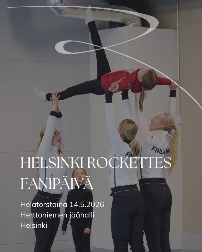 Nostojen harjoittelua oheisissa Rockettesin fanipäivässä 2025